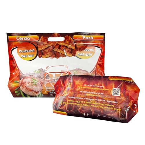 Bolsas para Pernil, Paleta, Costillas, Chicharrón Asada o Rostizada • 100 unidades