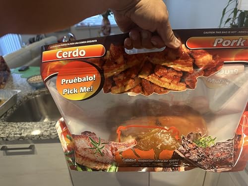 Bolsas para Pernil, Paleta, Costillas, Chicharrón Asada o Rostizada • 100 unidades