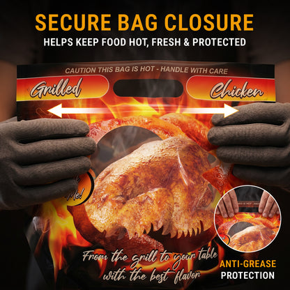Bolsa para Pollo Rostizado • 250 unidades