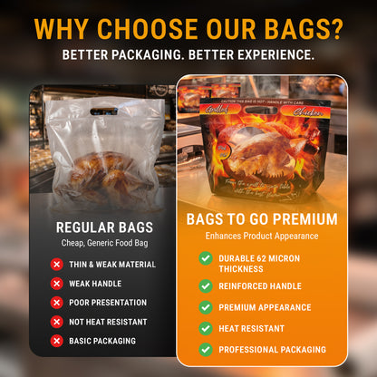 Bolsa para Pollo Rostizado • 250 unidades